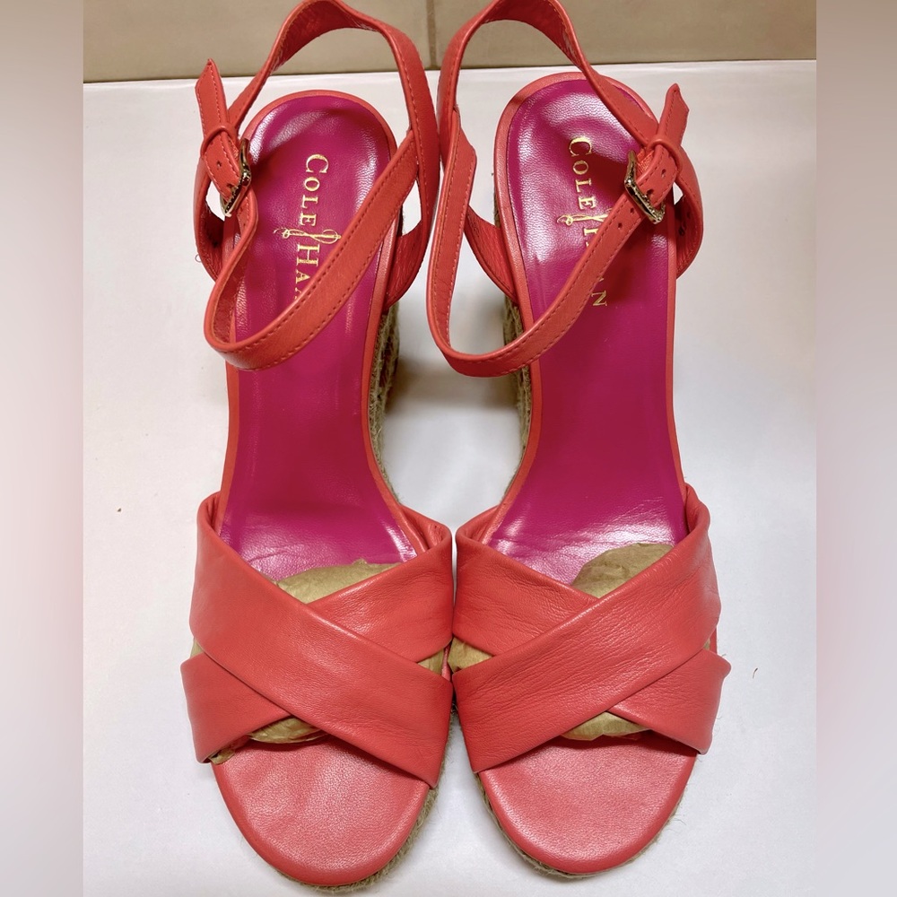 Cole Haan NIB Air Camila Sandal in Shrimp 8M
